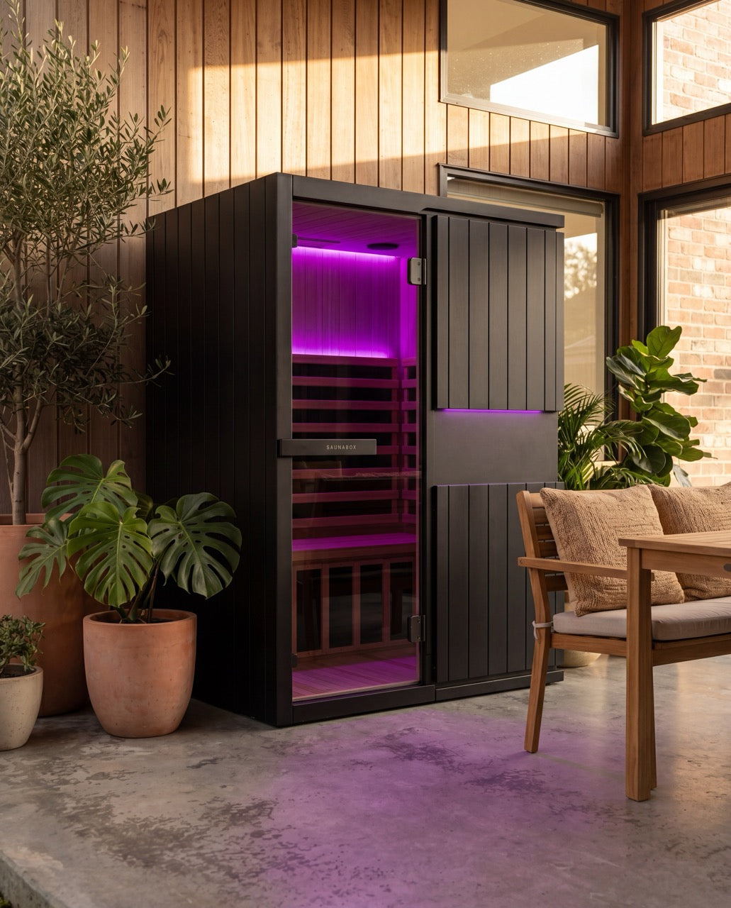 SaunaBox Solara 2-Person sauna — view 5