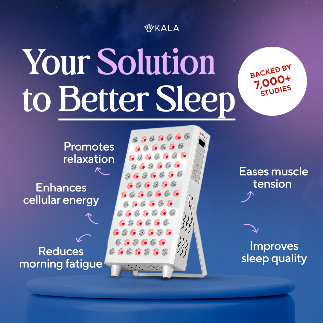 Kala Red Light Pro Panel | Red & Near-Infrared Light Therapy Panel