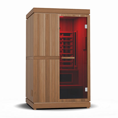 Finnmark FD-4 Trinity 2-Person Infrared & Steam Sauna Combo | Home Hybrid Sauna