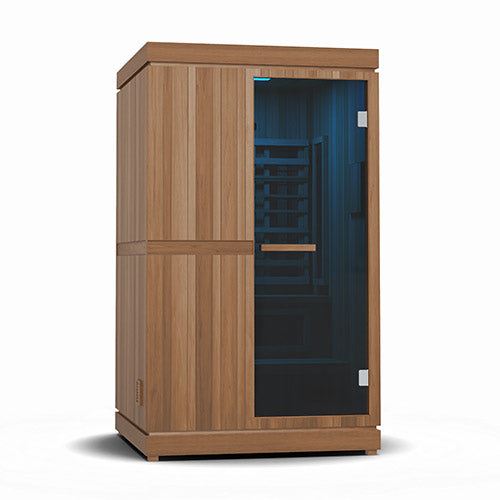 Finnmark FD-4 Trinity 2-Person Infrared & Steam Sauna Combo | Home Hybrid Sauna
