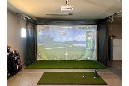 The SportScreen Vanish Series Retractable Golf Enclosure