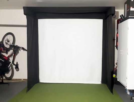 SportScreen Vanish LITE Hybrid-Retractable Golf Enclosure